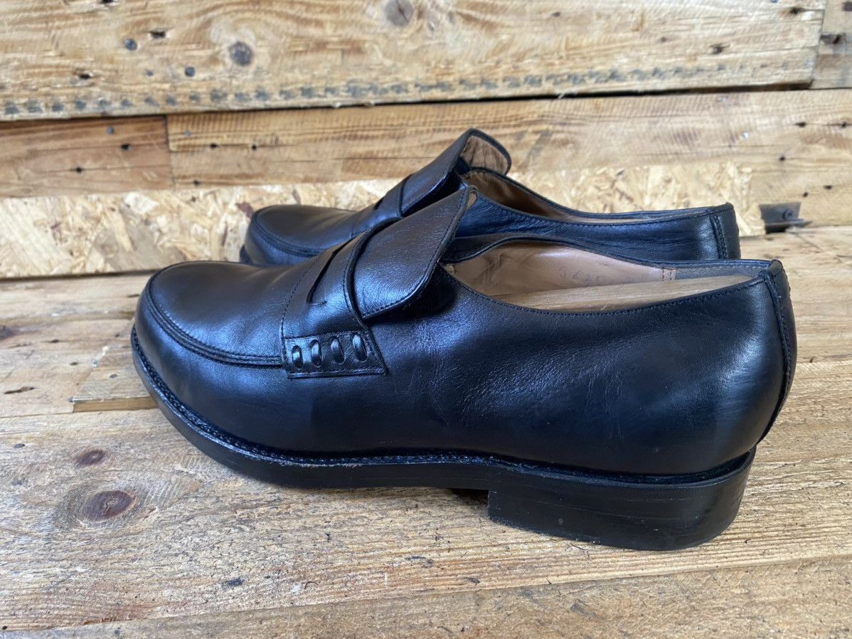 Heinrich Dinkelacker Heinrich dinckelacker black leather penny loafers sz uk 8.5 Size US 9.5 / EU 42-43 - 7 Thumbnail