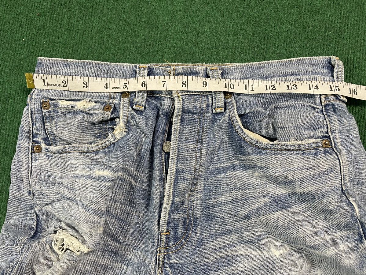 Levi's Levis Vintage Distressed Big E Selvage Japan Size US 31 - 15 Thumbnail