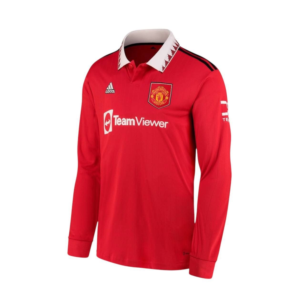 Adidas 2022/23 MANCHESTER UNITED #14 ERIKSEN HOME SOCCER JERSEY L Size US L / EU 52-54 / 3 - 2 Thumbnail
