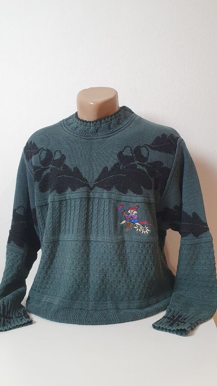 Carlo Colucci Vintage Sweater Carlo Colucci Cosby Retro 90s Pullover Size US XL / EU 56 / 4 - 7 Thumbnail