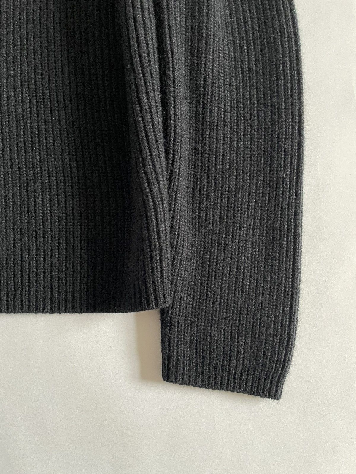 Jil Sander Jil Sander Early 2000’s Heavy Wool Ribbed Turtleneck Sweater Size US M / EU 48-50 / 2 - 3 Thumbnail
