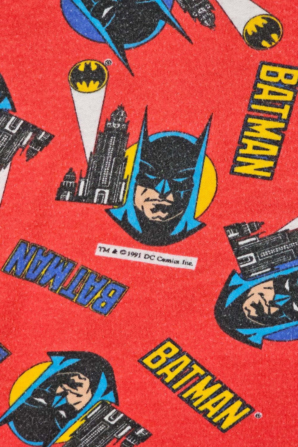 DC Comics 1991 DC Comics Batman Tee - Single Stitch - AOP Size US M / EU 48-50 / 2 - 5 Thumbnail