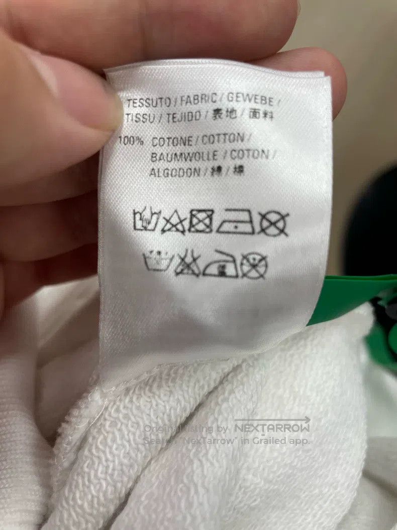 Balenciaga Balenciaga Logo print cotton hooded sweatshirt Size US S / EU 44-46 / 1 - 3 Thumbnail