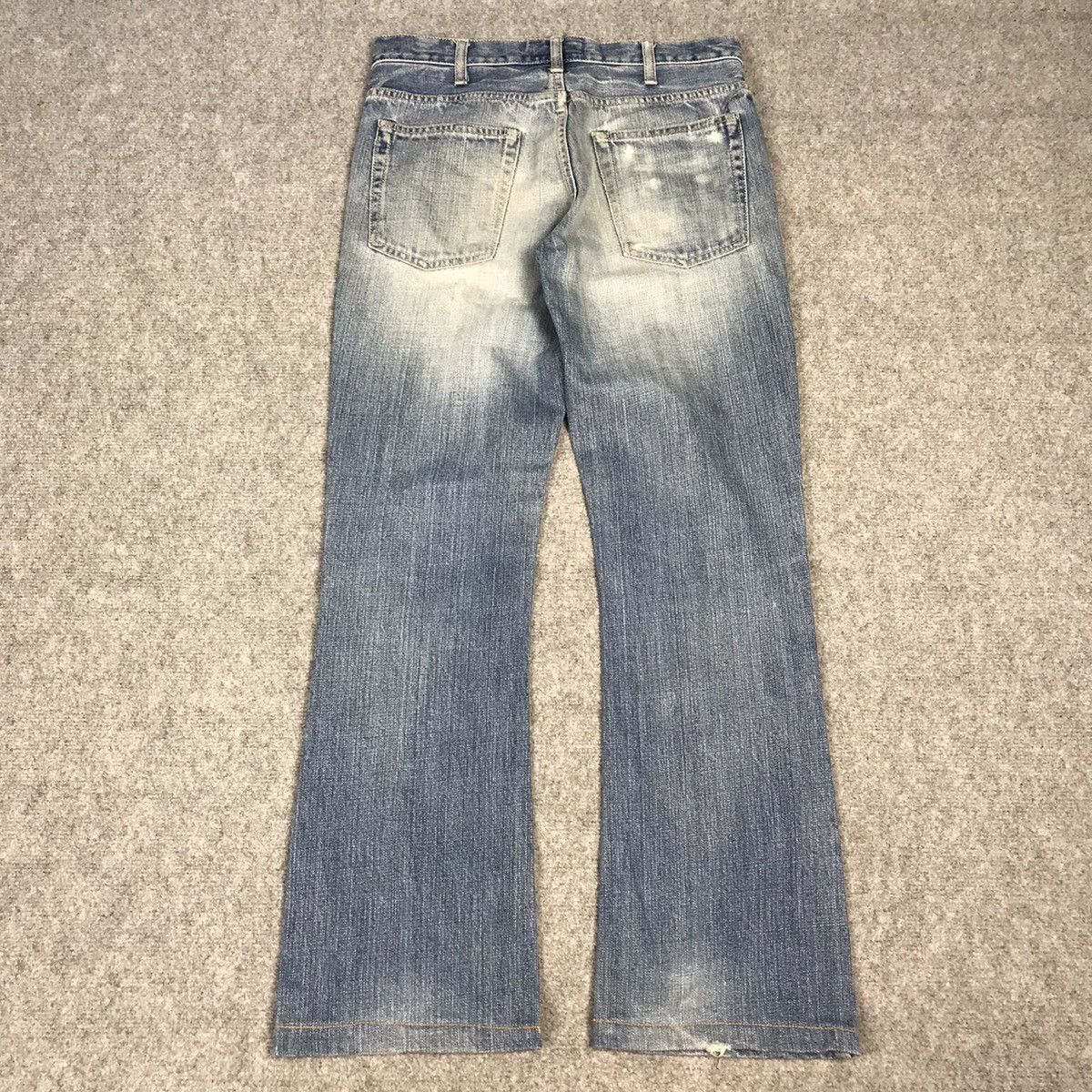Japanese Brand × Spellbound SPELLBOUND LIGHT DENIM BOOTCUT JEANS PANTS Size US 28 / EU 44 - 10 Thumbnail