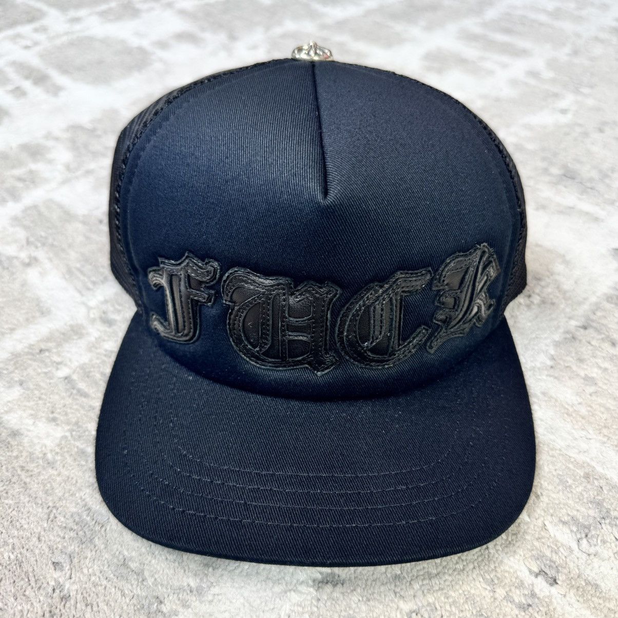 Chrome Hearts Guns N' Fuck'N Roses Trucker Hat | Grailed