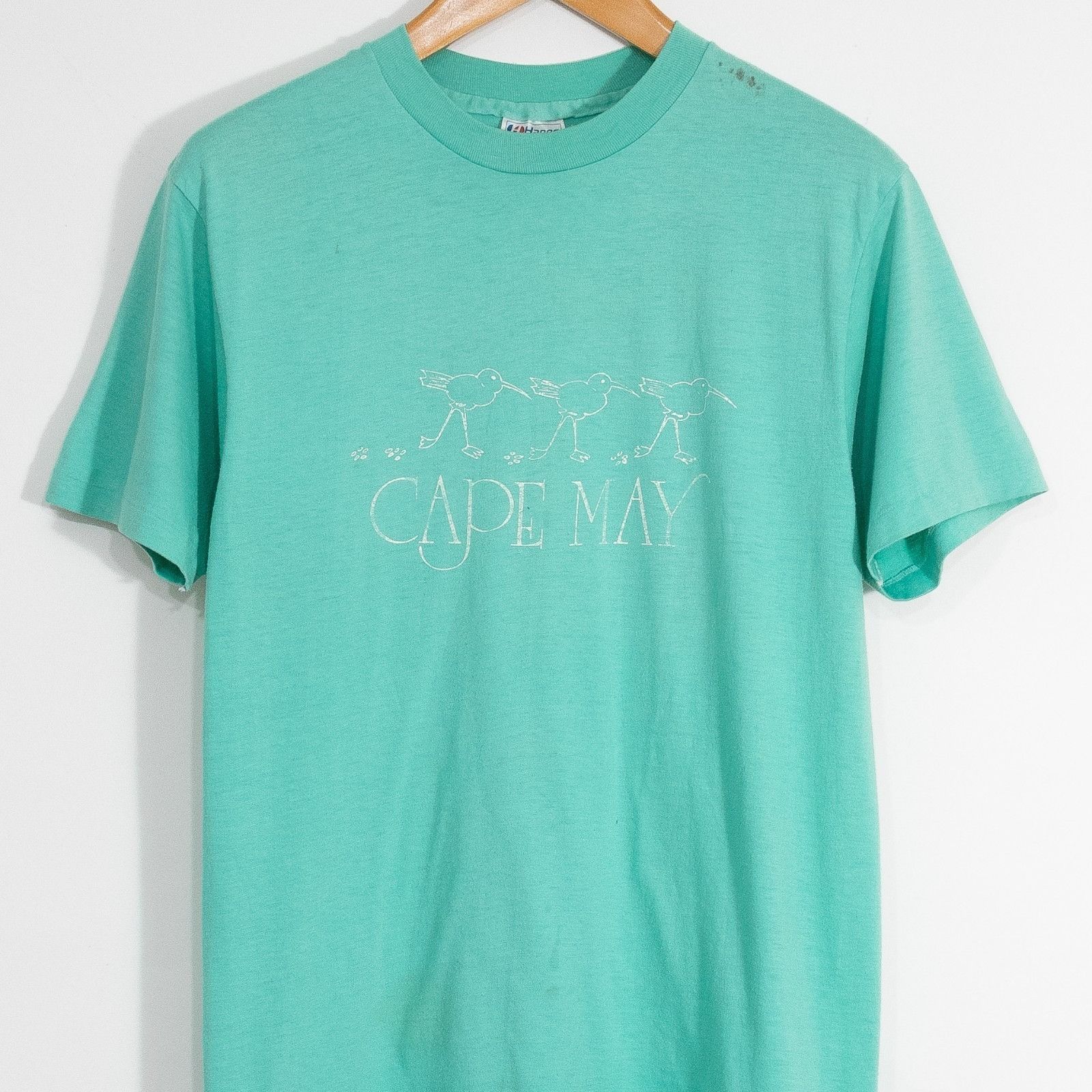Vintage Vintage 80s Cape May New Jersey T Shirt Large Single Stitch Size US L / EU 52-54 / 3 - 2 Thumbnail