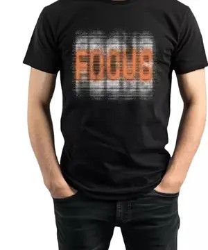 Japanese Brand Streetwear Goth Blur Focus Font Black T-Shirt Punk Tees Size US XL / EU 56 / 4 - 2 Thumbnail