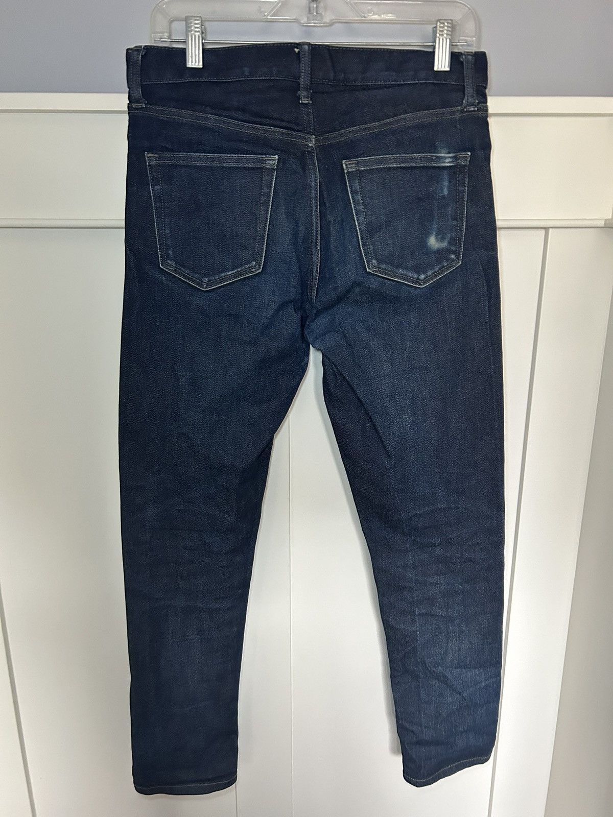 Uniqlo Uniqlo raw selvedge indigo denim jeans Size US 30 / EU 46 - 2 Thumbnail