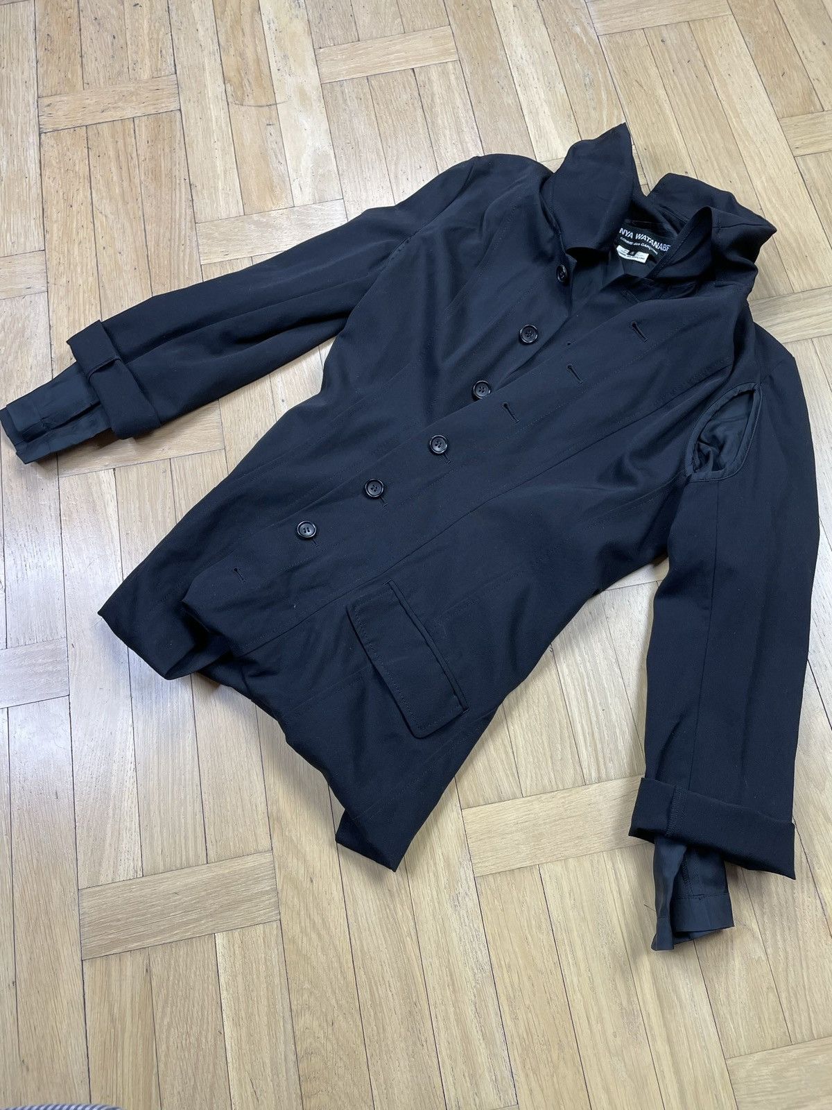 Junya Watanabe Junya Watanabe Comme Des Garcons Asymmetrical Blazer Jacket Size S / US 4 / IT 40 - 2 Thumbnail