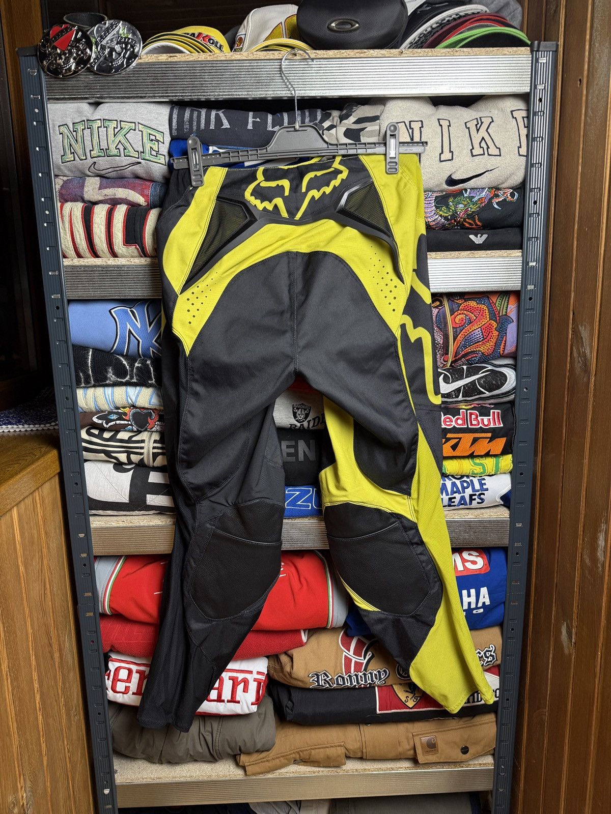 Fox Racing × Vintage Vintage Fox 360 MultiColour Racing Pants Moto Motocross Y2k Size US 32 / EU 48 - 2 Thumbnail