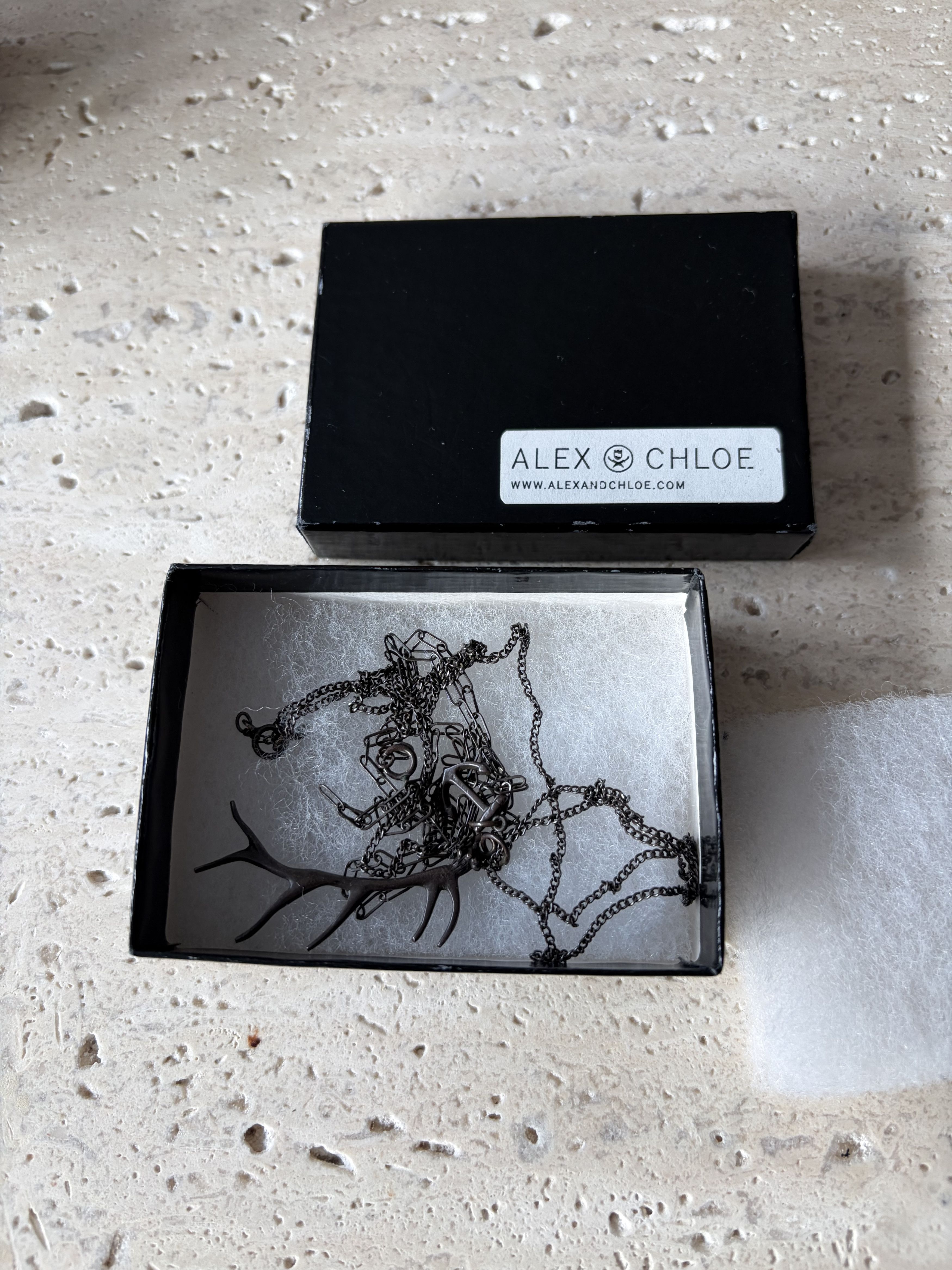 Other Alex & Chloe Anchor + Antler Necklace Set Size ONE SIZE - 8 Thumbnail