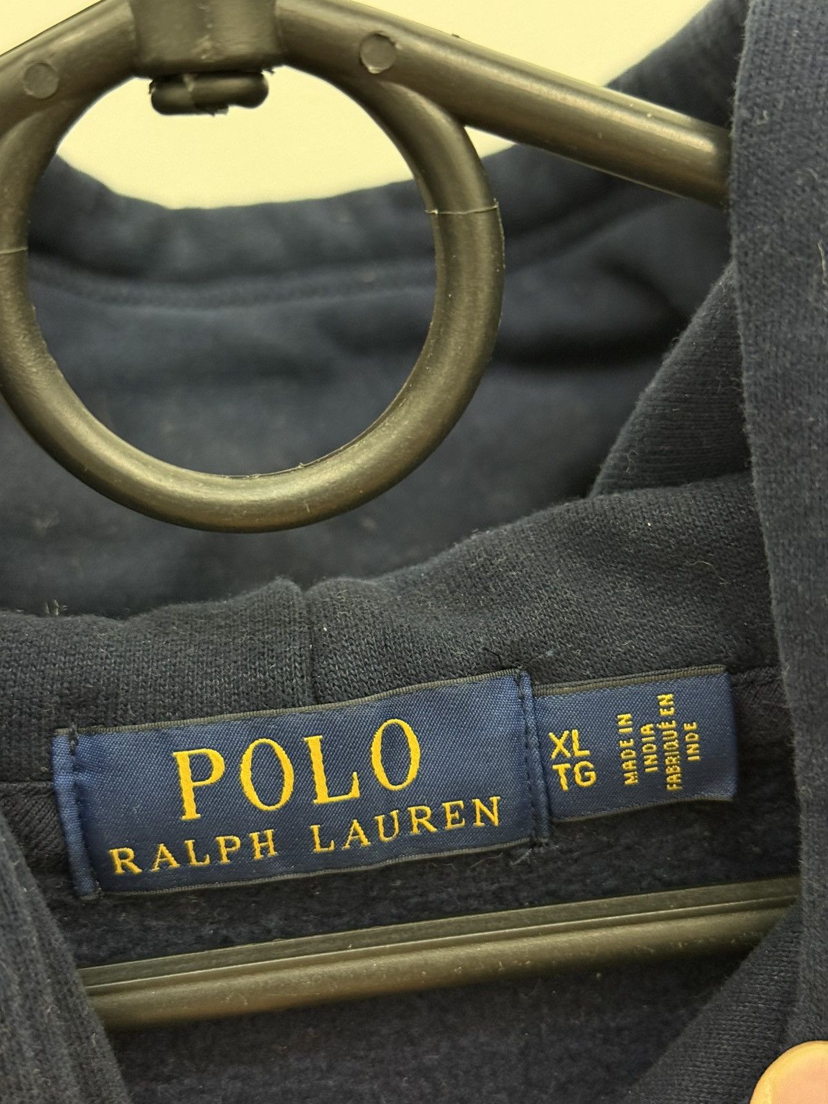 Polo Ralph Lauren Polo Ralph Lauren Classic Cotton Fleece Hoodie Size US XL / EU 56 / 4 - 3 Thumbnail