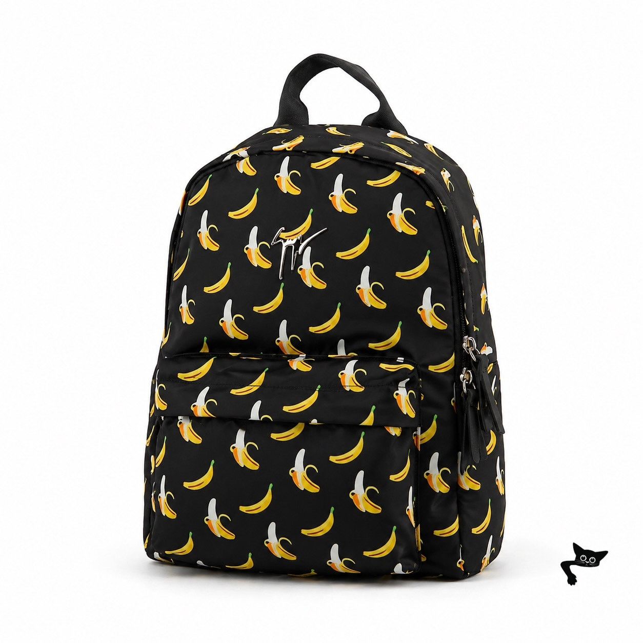 Giuseppe Zanotti Giuseppe Zanotti Banana Print Nylon Backpack Designer Luxury Size ONE SIZE - 5 Thumbnail