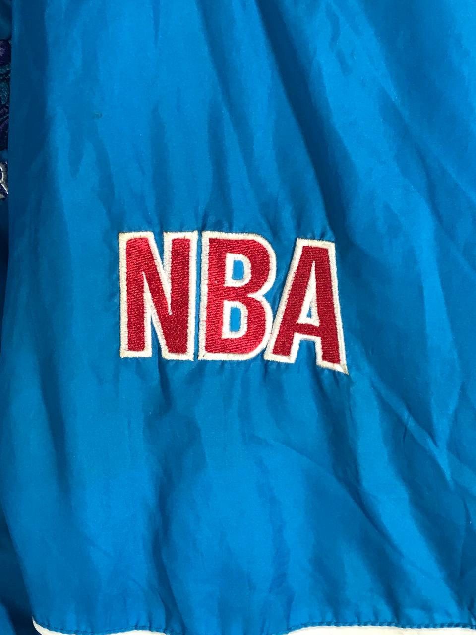 NBA Vintage charlotte hornets nba team starter jacket Size US XL / EU 56 / 4 - 10 Thumbnail