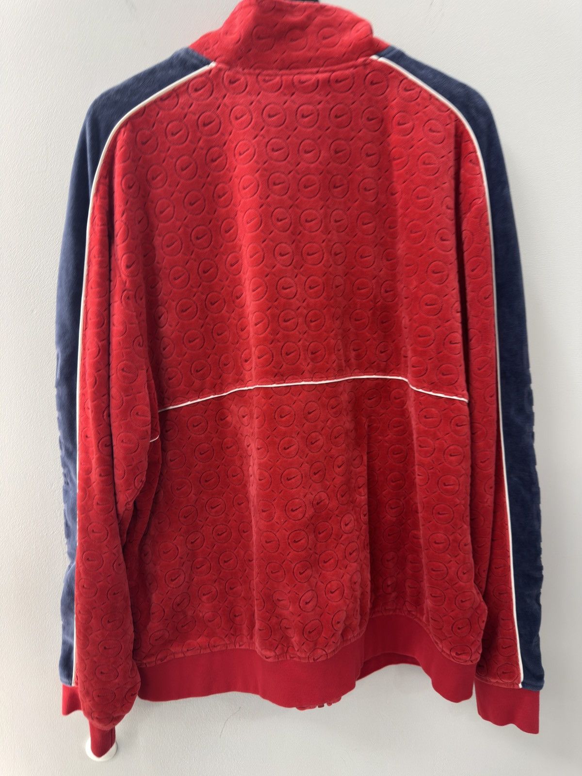 Nike × Supreme Supreme Nike Velour Track Jacket Size US XL / EU 56 / 4 - 4 Thumbnail