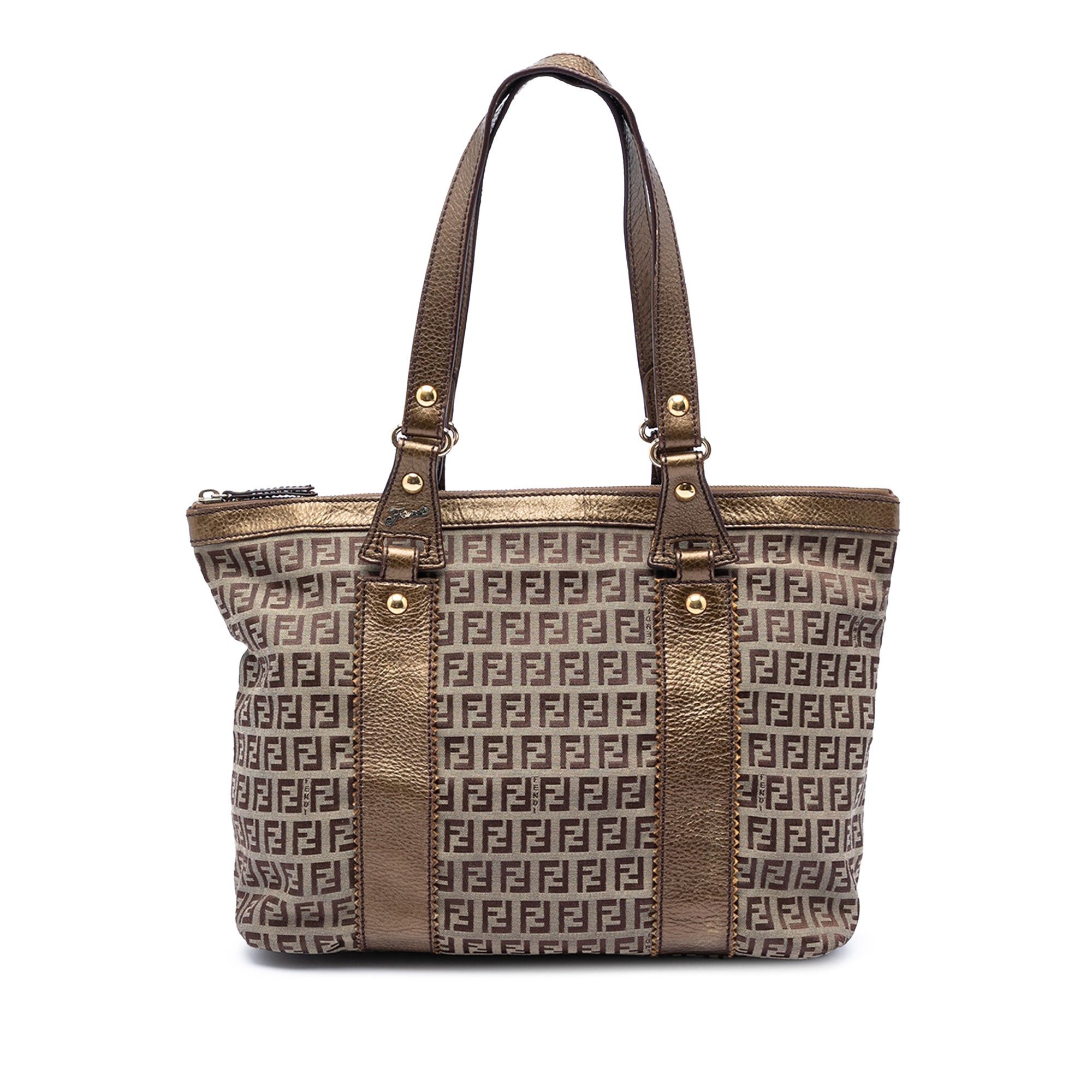 Fendi Zucchino Canvas Tote Size ONE SIZE - 1 Thumbnail