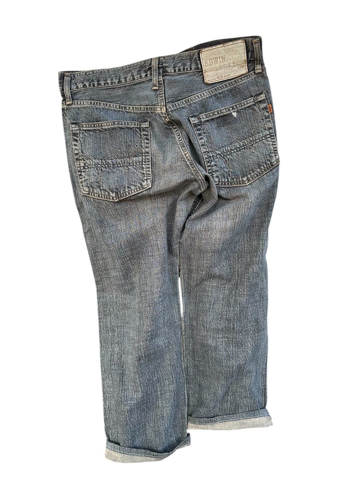 Lad Musician Vintage Edwin 505 Selvedge Oren Tab Made In Japan . Size US 34 / EU 50 - 4 Thumbnail