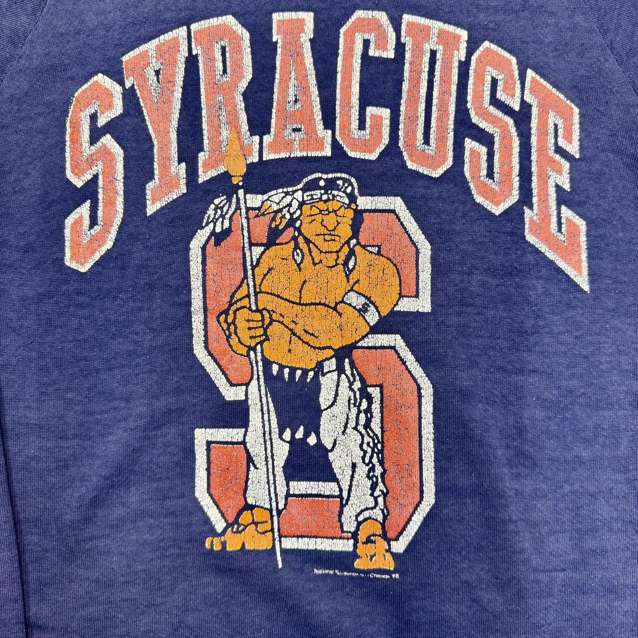 Jerzees Vintage 1980s Syracuse Orangemen cartoon print crewneck Size US M / EU 48-50 / 2 - 2 Thumbnail