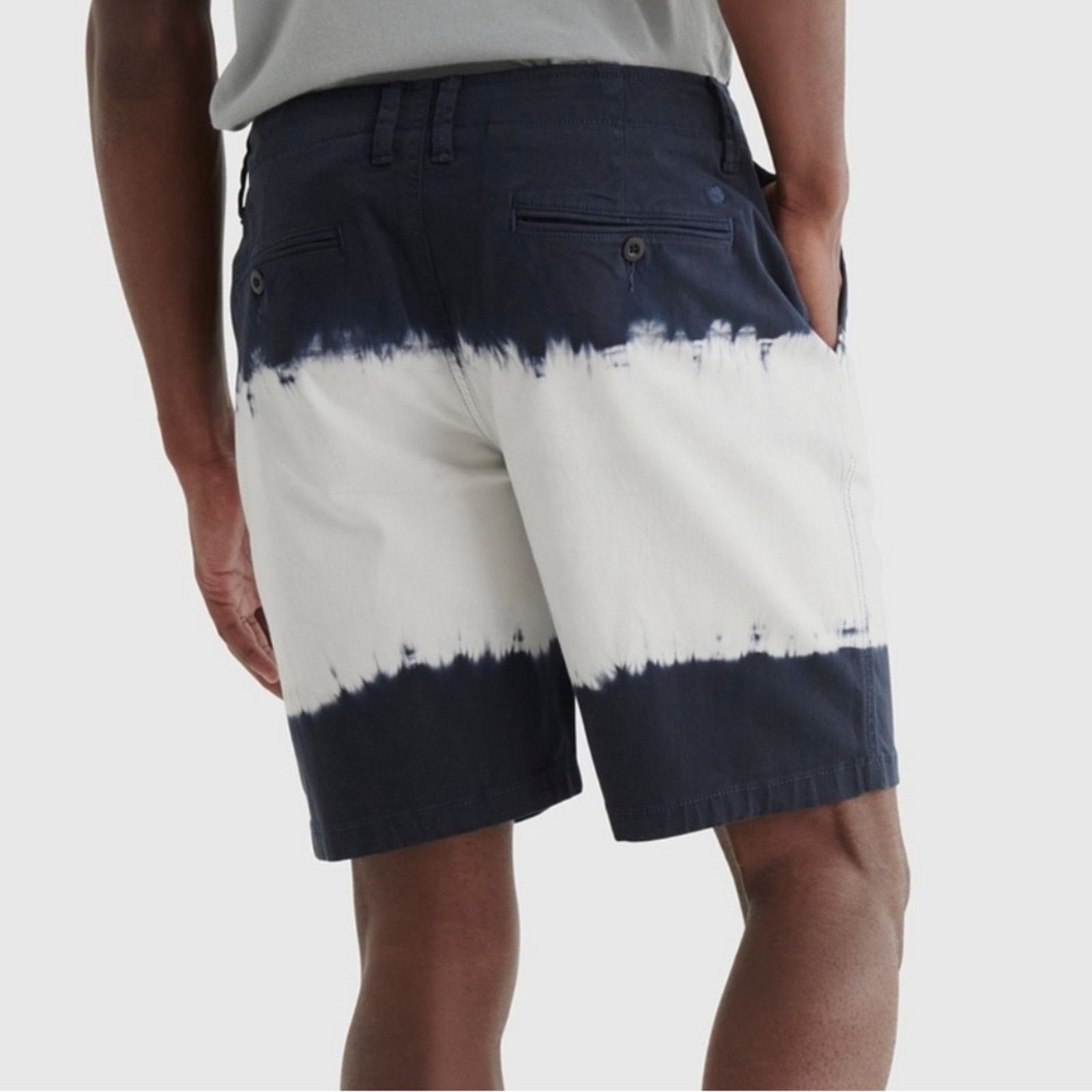 Lucky Brand Lucky Brand Stretch Tie Dye Flat Front Short Size 36 Size US 36 / EU 52 - 4 Thumbnail