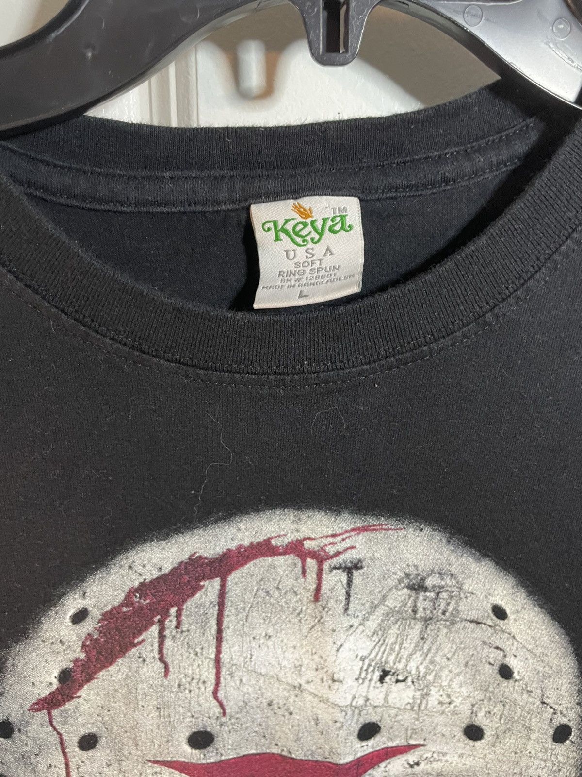 Vintage Vintage 90s Jason Friday the 13th Keya Horror Big Face Size US L / EU 52-54 / 3 - 2 Thumbnail