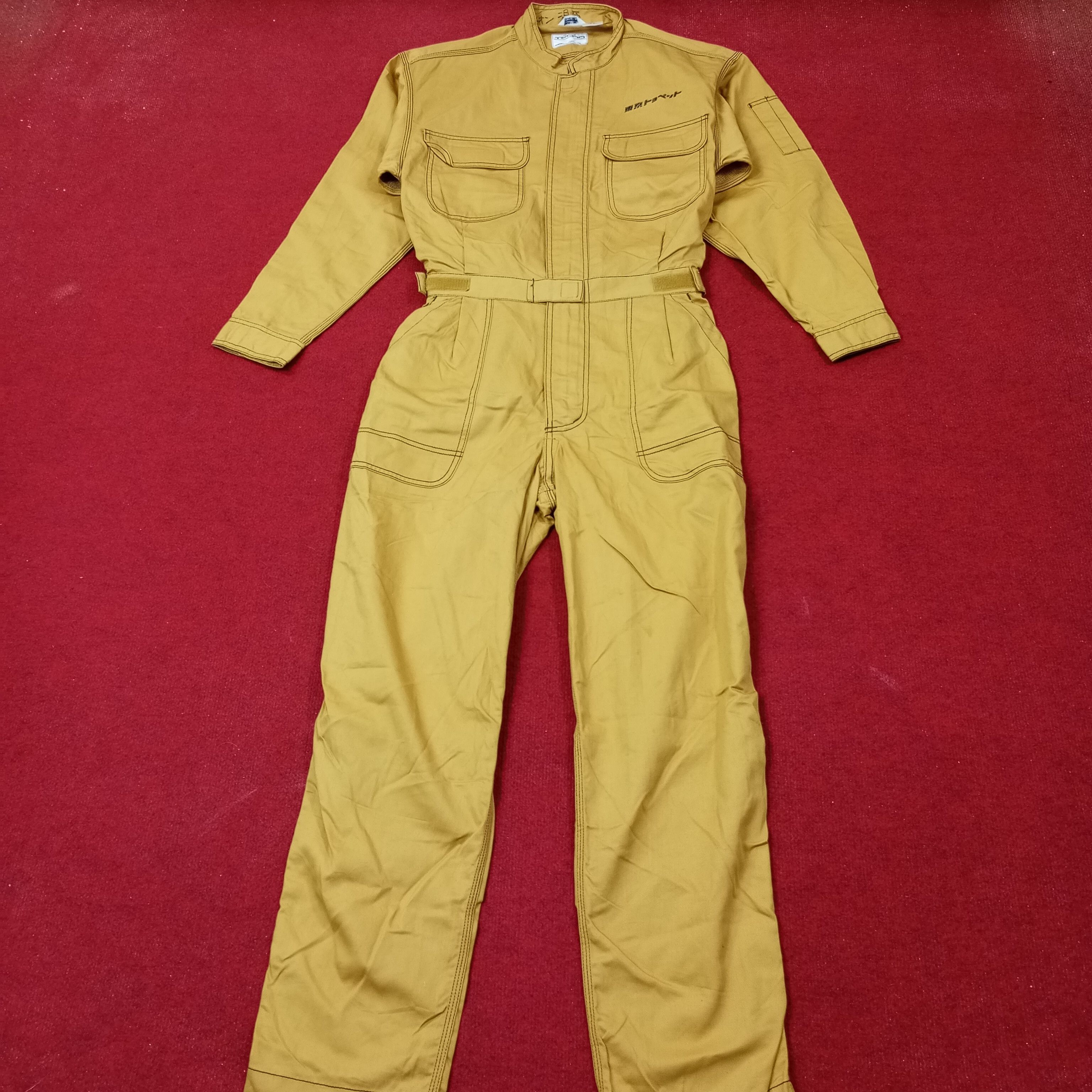 Japanese Brand Toyota Tecno Racing Workwear Coverall Jacket c255n4 Size US M / EU 48-50 / 2 - 4 Thumbnail