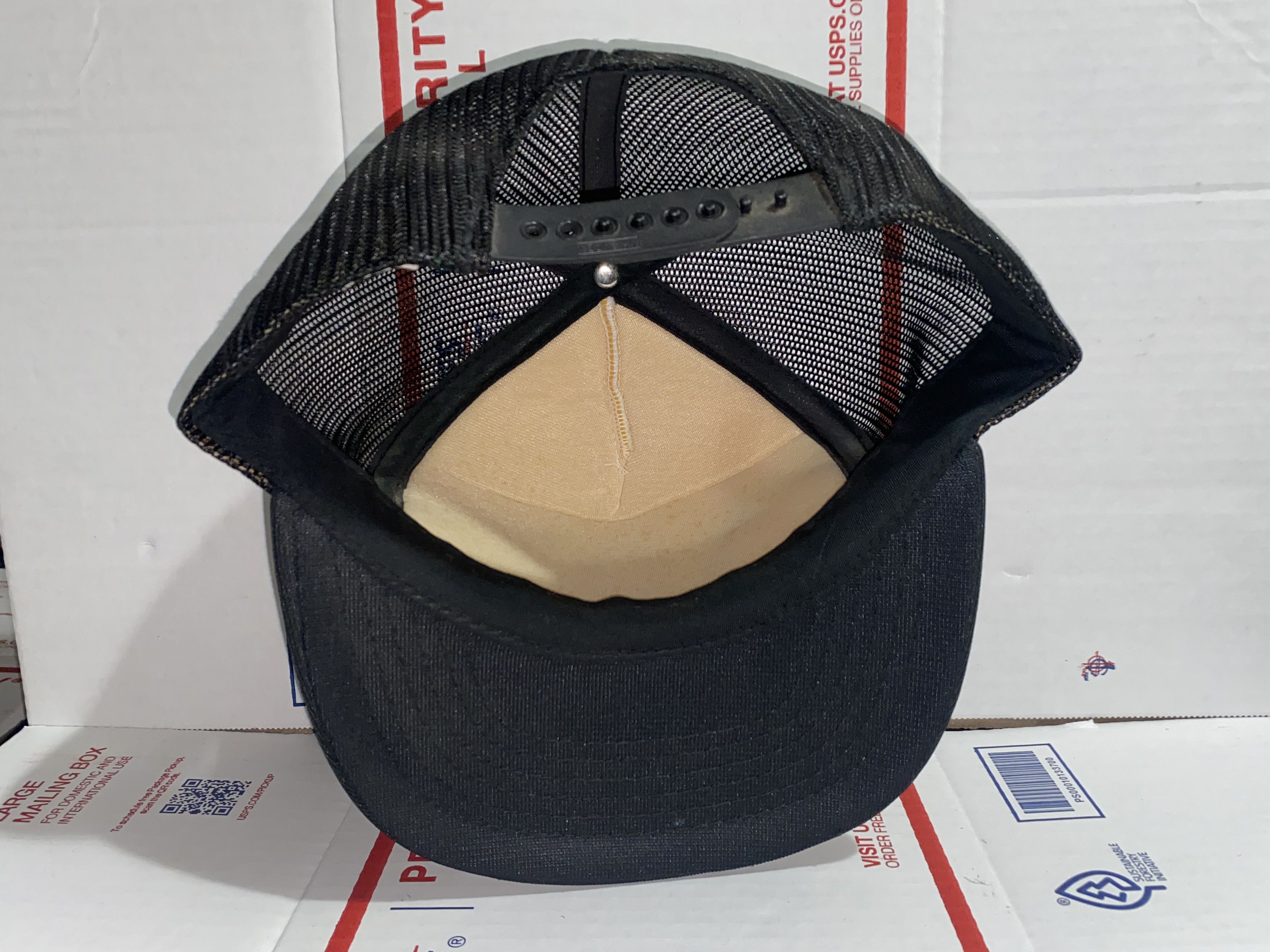 Vintage vtg ADAMS Equipment Co. Company Medford Oklahoma trucker hat Size ONE SIZE - 4 Thumbnail