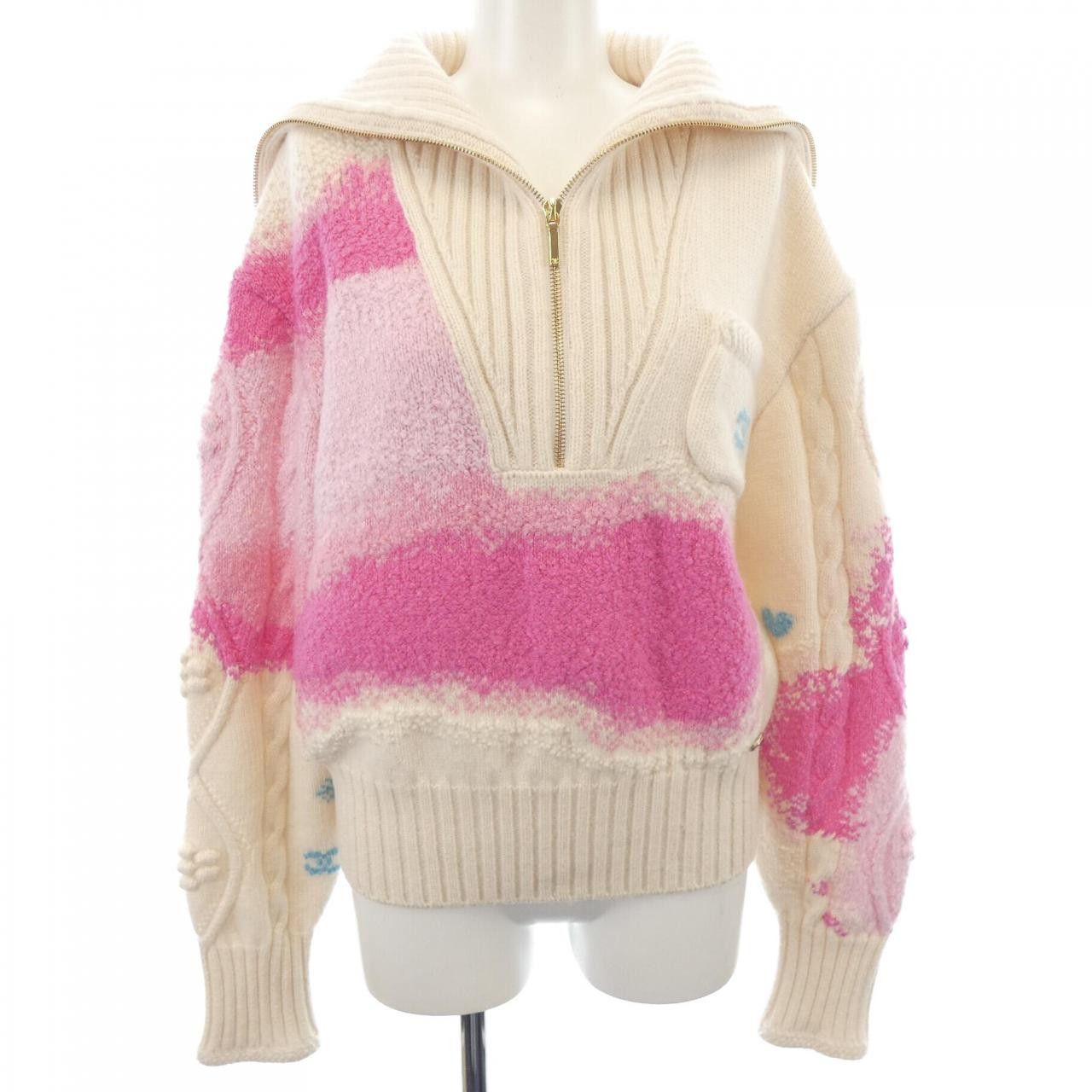 Chanel Chanel P73226K10553 Cashmere Knit Others Tops P73226K10553 DUTY FREE for USA