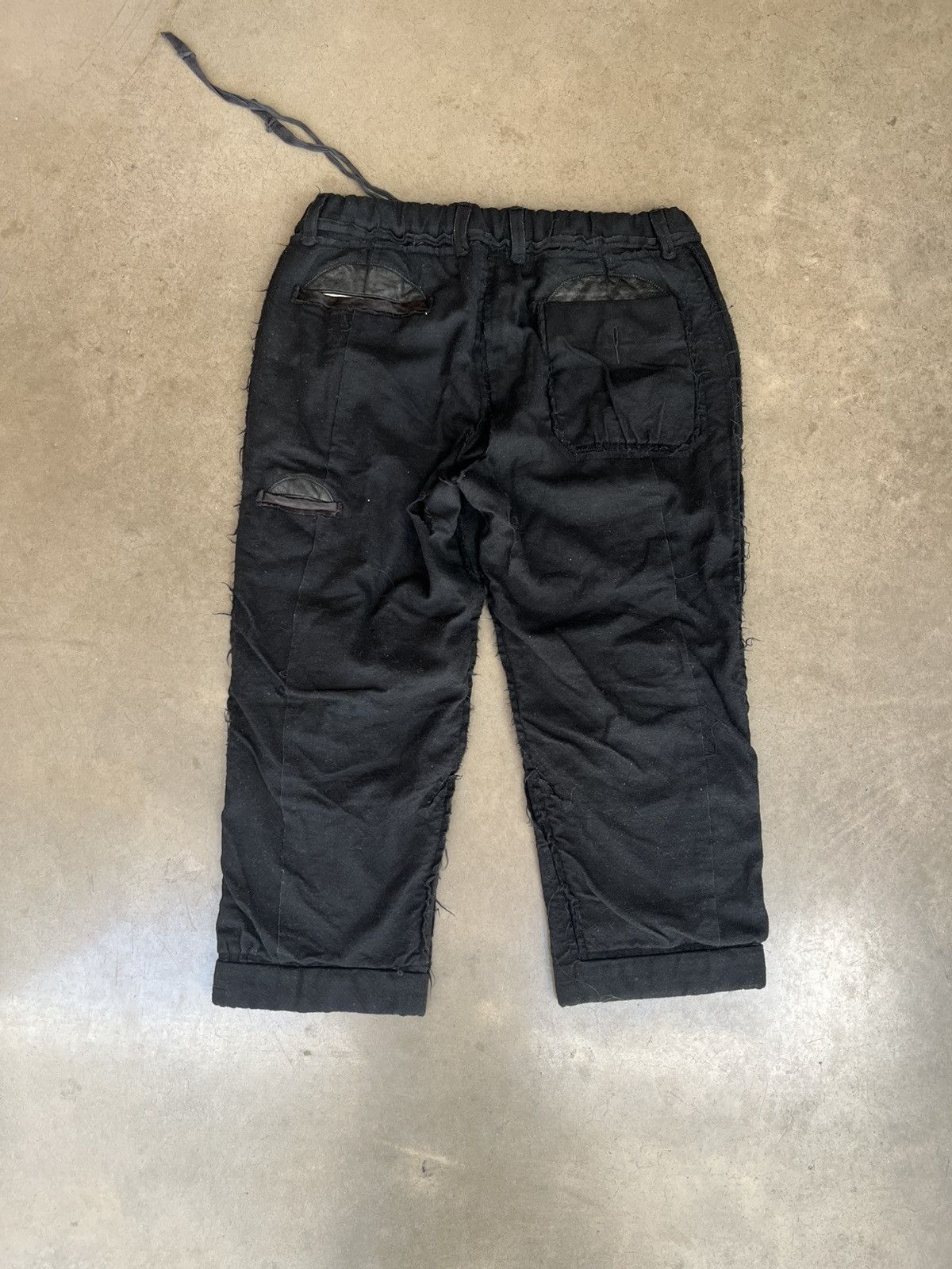 Takahiromiyashita The Soloist. cocktail tree quarters layered pant. Size US 30 / EU 46 - 2 Thumbnail