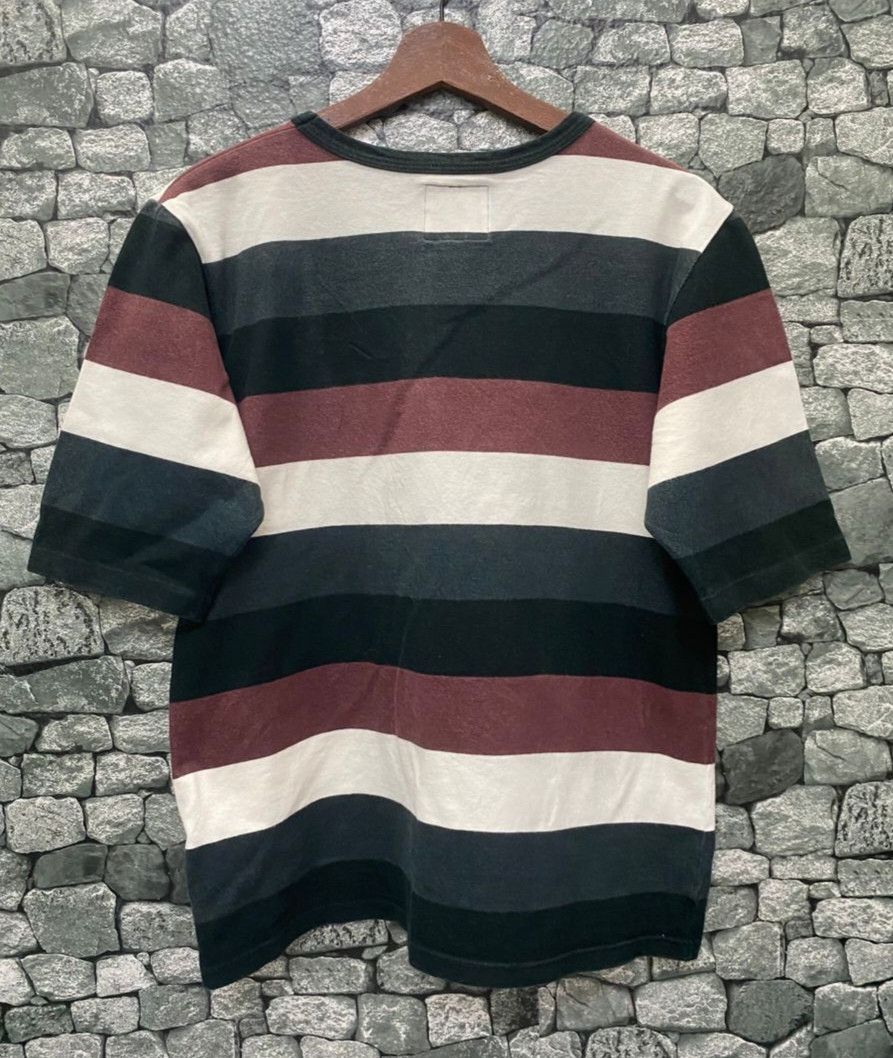 agnes b. Vintage Agnes B Sport Stripe Tshirt Size US M / EU 48-50 / 2 - 2 Thumbnail