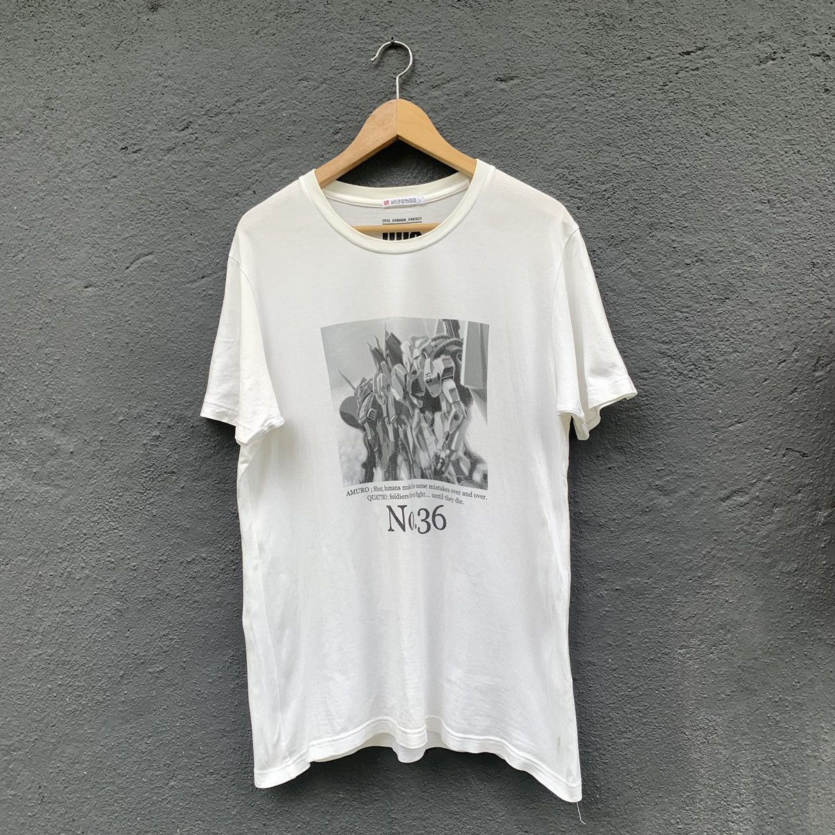 Uniqlo Steals💥 Gundam X Uniqlo Japanese Brand Tee Size US L / EU 52-54 / 3 - 1 Thumbnail