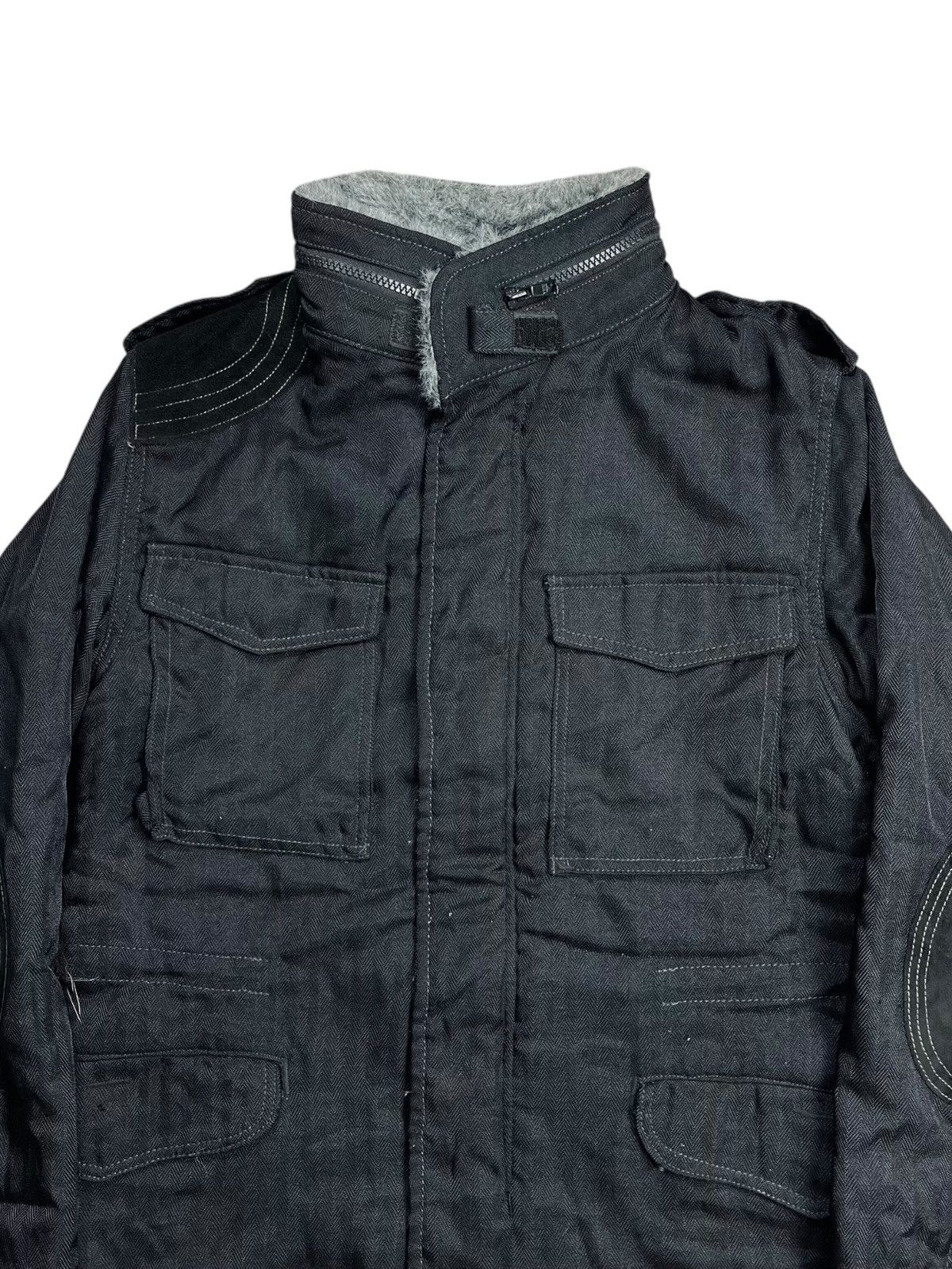 14th Addiction 2000s Blue/Blue - Cyber Army Jacket Size US M / EU 48-50 / 2 - 5 Thumbnail
