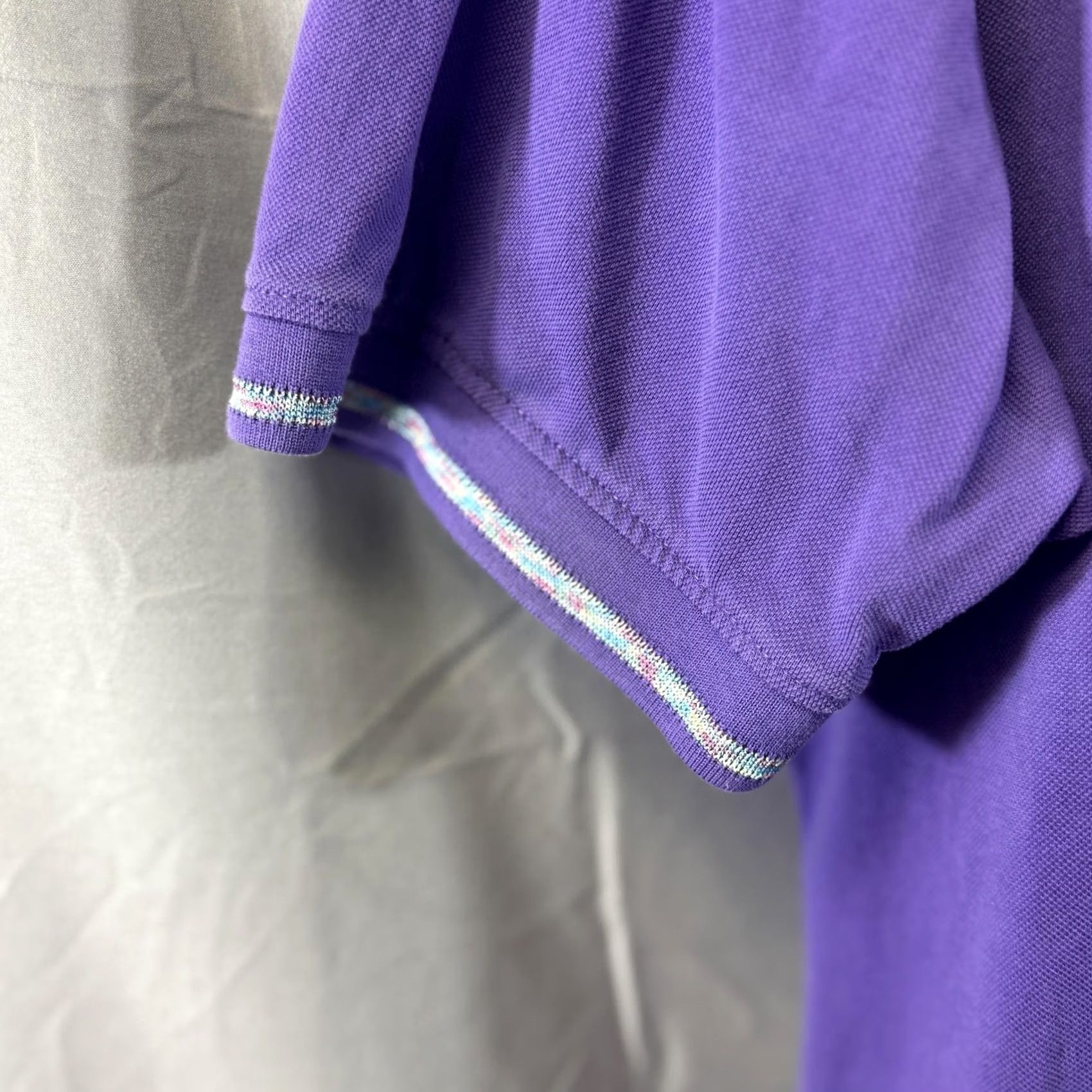 Robert Graham Robert Graham Polo Shirt Mens L Purple Short Sleeve Casual Size US L / EU 52-54 / 3 - 5 Thumbnail