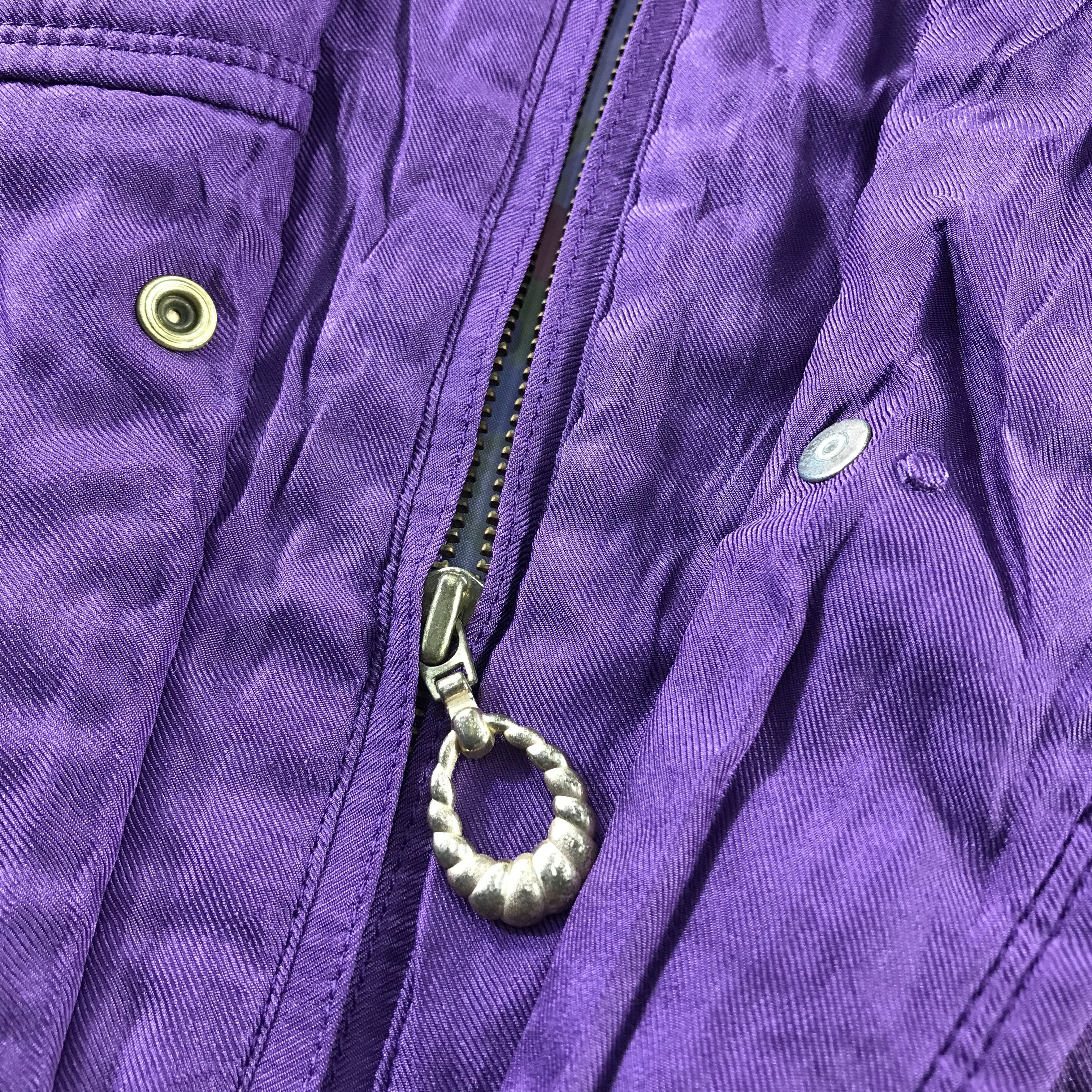 Japanese Brand Vintage Ski Jacket Faux Fur Hooded Size US M / EU 48-50 / 2 - 9 Thumbnail
