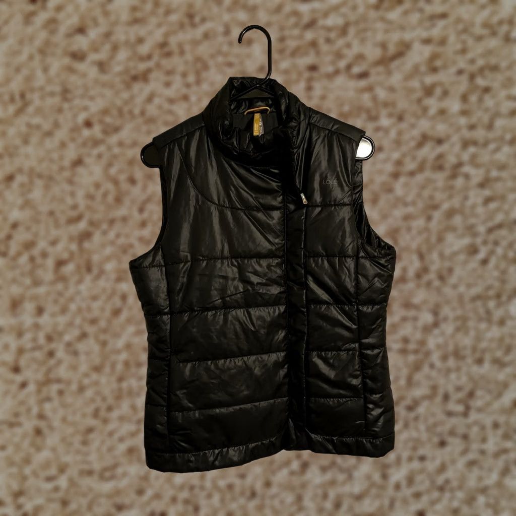 Vintage VINTAGE Lole Black Insulated Puffer Vest Jacket Asymmetrical Zip Women's Medium Size M / US 6-8 / IT 42-44 - 1 Thumbnail