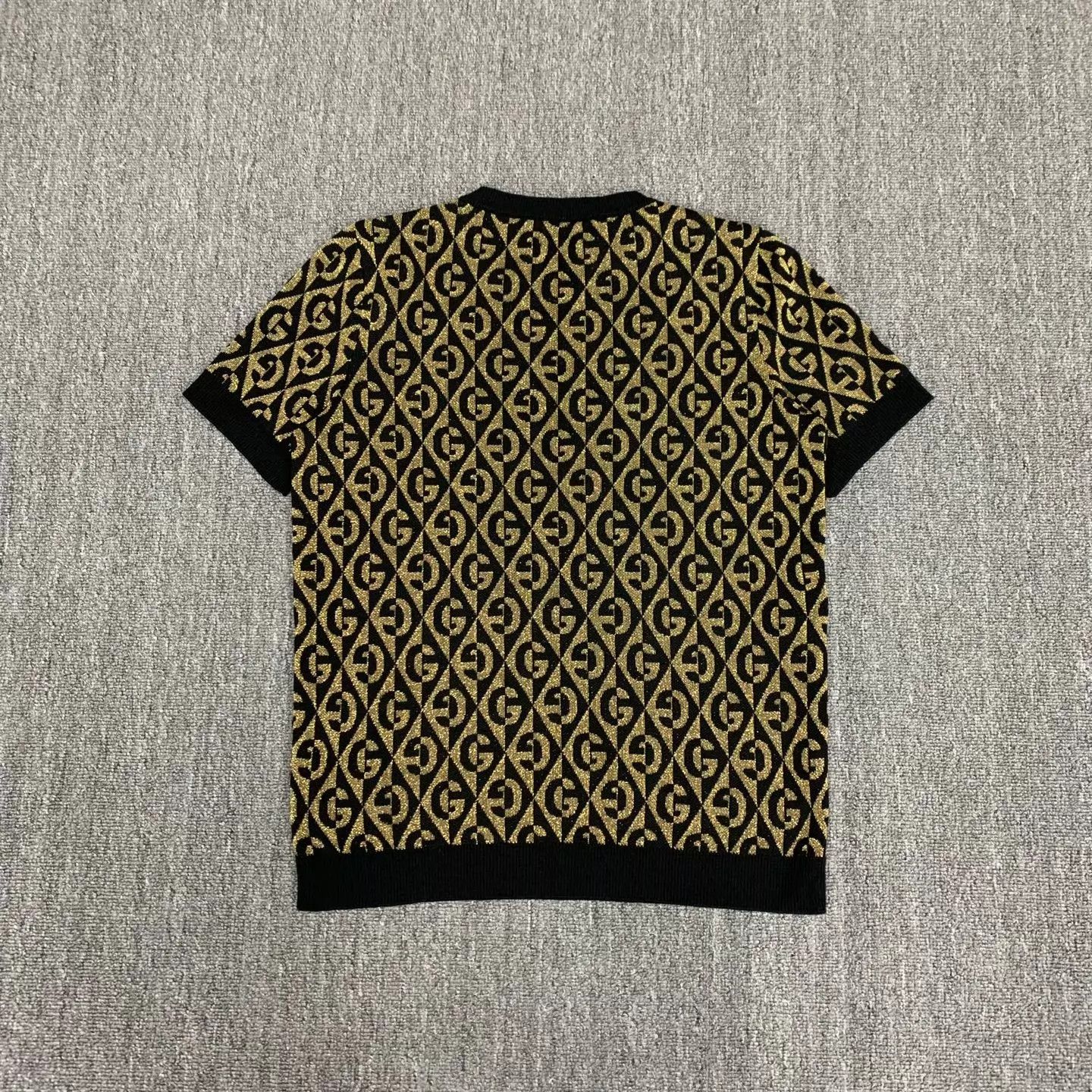 Gucci Gucci Wool Double G All Over Print SS Tee M 98 New Size M / US 6-8 / IT 42-44 - 2 Thumbnail