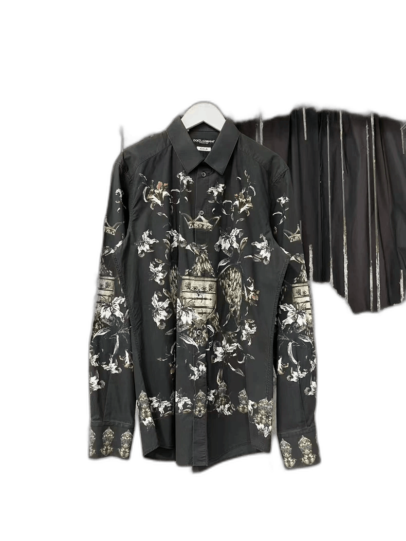Dolce & Gabbana Dolce & Gabbana Long Sleeve Shirt Size US M / EU 48-50 / 2 - 1 Thumbnail