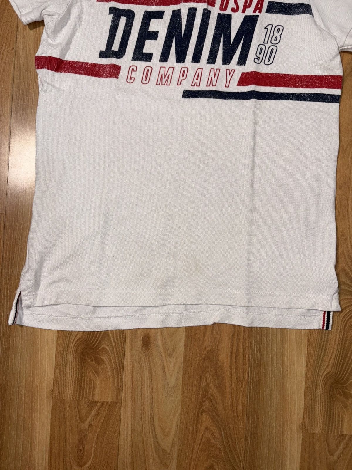 Polo Ralph Lauren U.S. Polo Assn. Denim Co. Heritage Polo Shirt White - Size S Size US XXS / EU 40 - 6 Thumbnail