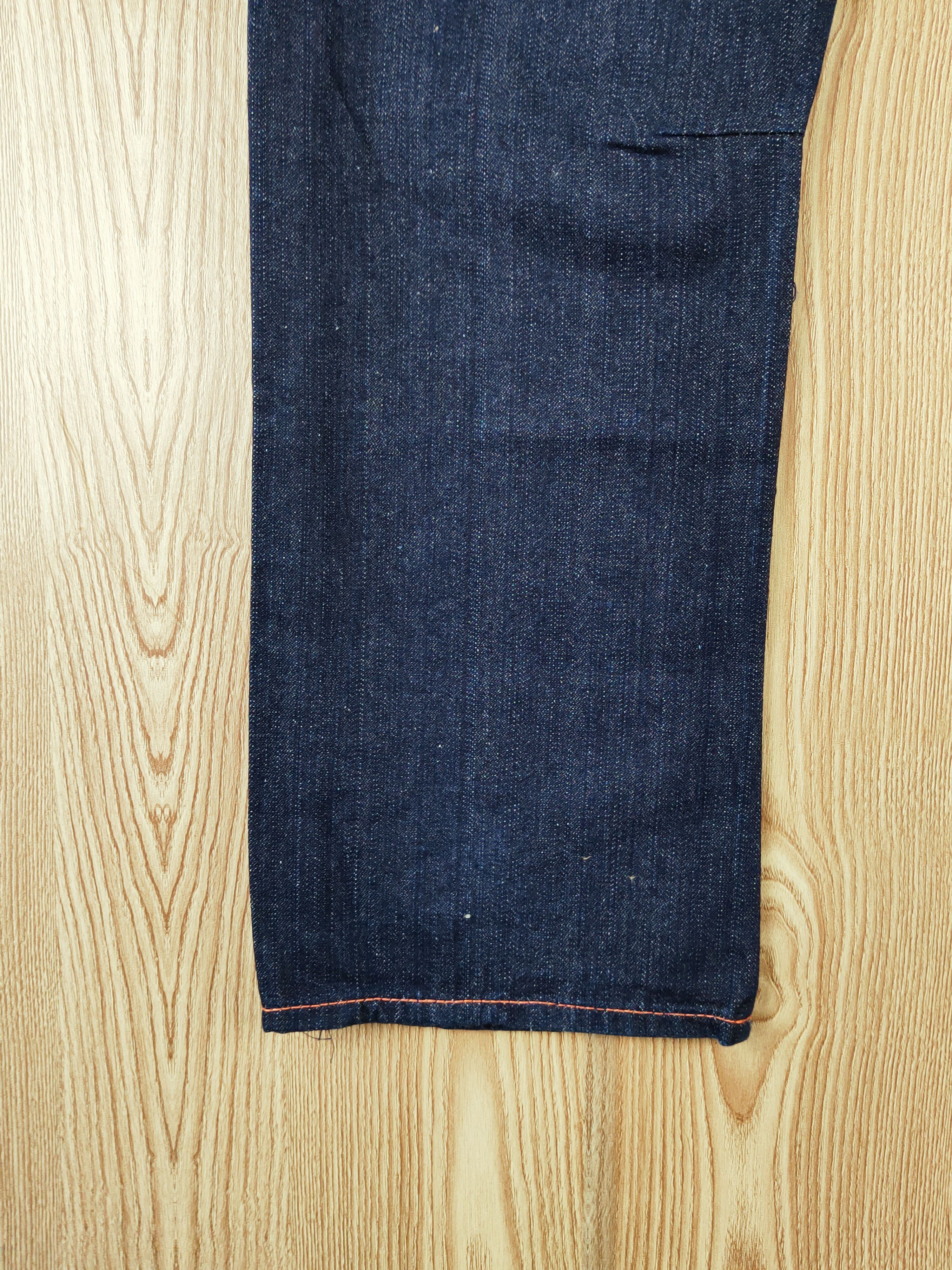 Japanese Brand Japan Dark Blue Distressed Ripped Jeans #W214 Size US 35 - 10 Thumbnail