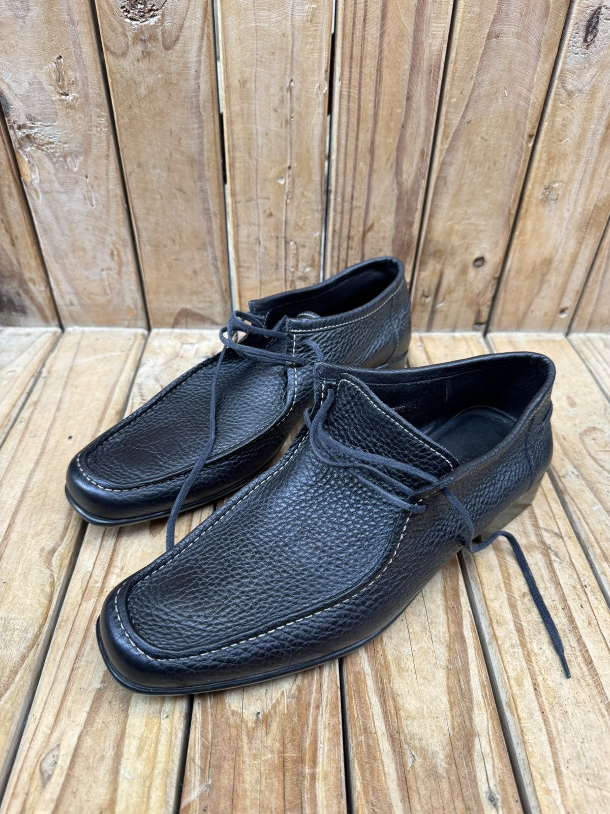J.M. Weston J.M Weston Men’s black dress leather shoes sz UK 7.5 D Size US 8.5 / EU 41-42 - 17 Thumbnail