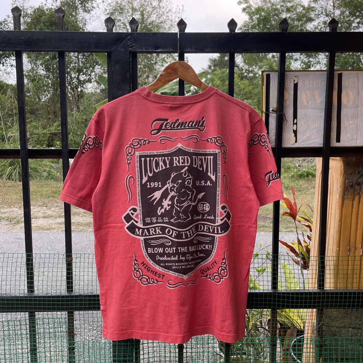 Tedman 🔥🇯🇵Tedman Company OG Big Logo Devil Design Graphic Tee Size US M / EU 48-50 / 2 - 1 Thumbnail