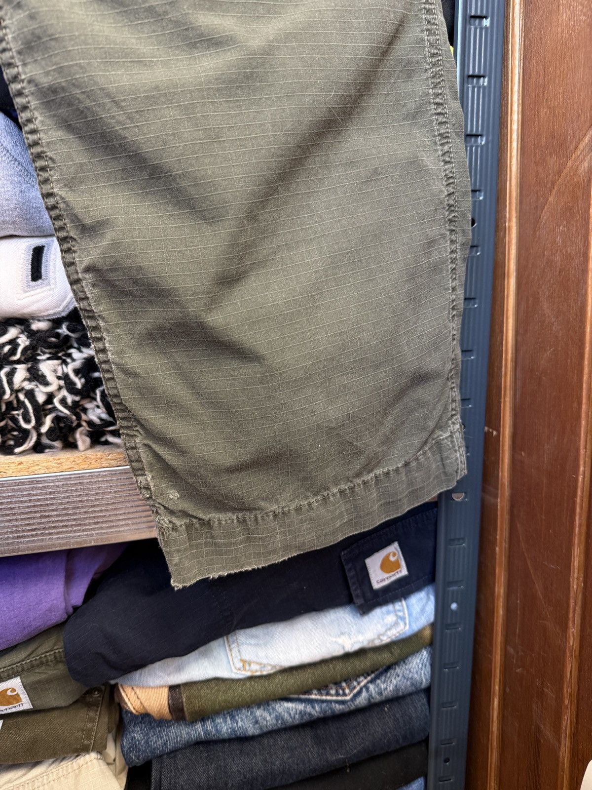 Carhartt Carhartt Vintage Cargo Distress Faded Pants Size US 32 / EU 48 - 6 Thumbnail