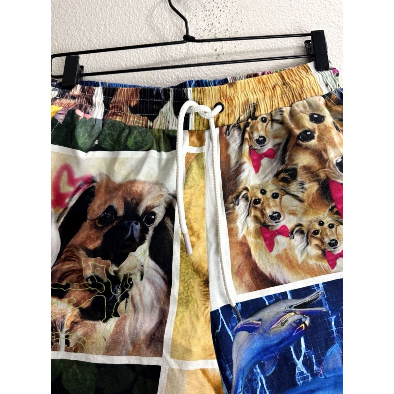 Lazy Oaf Shorts Adult Medium Multicolor Hot Dog Summer Boyfriend, Women's (Size 32) — image 3 of 6