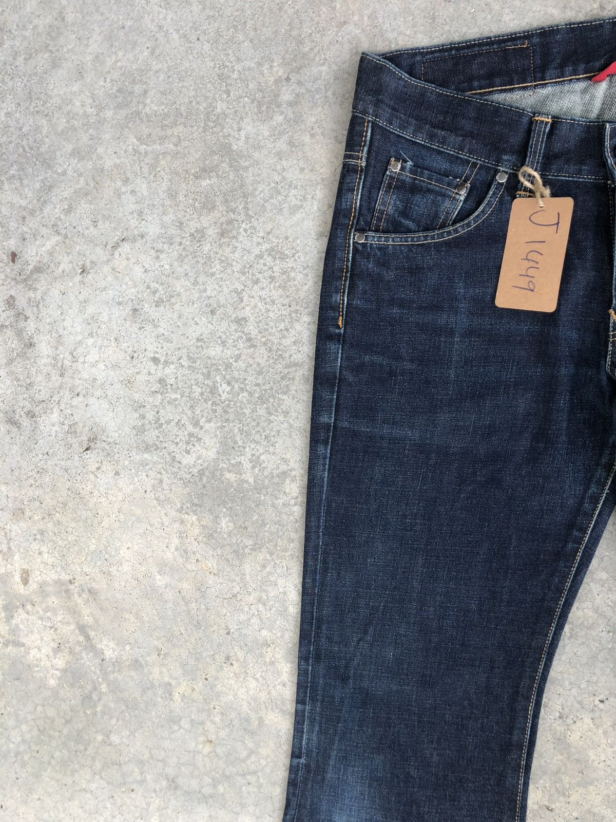 If Six Was Nine Japanese Edwin Flared Jeans Distressed Jeans Size US 32 / EU 48 - 4 Thumbnail