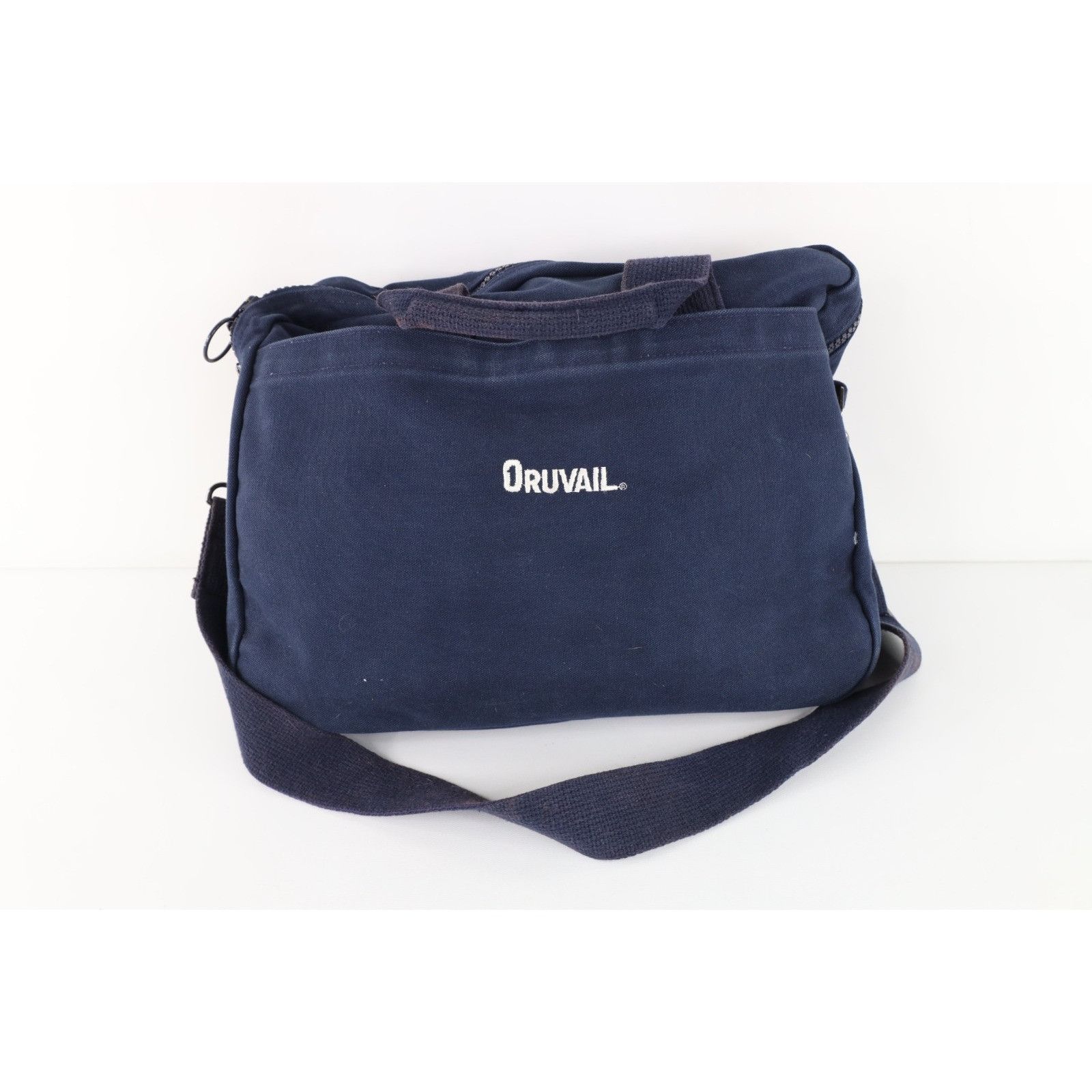 Lands' End Vintage 90s Lands End Heavy Canvas Handled Briefcase Bag Size ONE SIZE - 6 Thumbnail