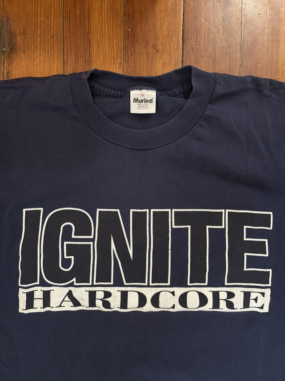 Band Tees Vintage Ignite Shirt Size US L / EU 52-54 / 3 - 2 Thumbnail