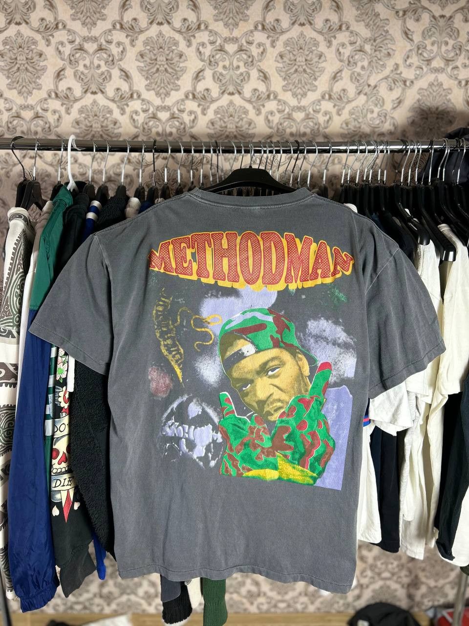 Vintage 90s Wu Tang “method Man Wu Wear Clothing Rap T-shirt