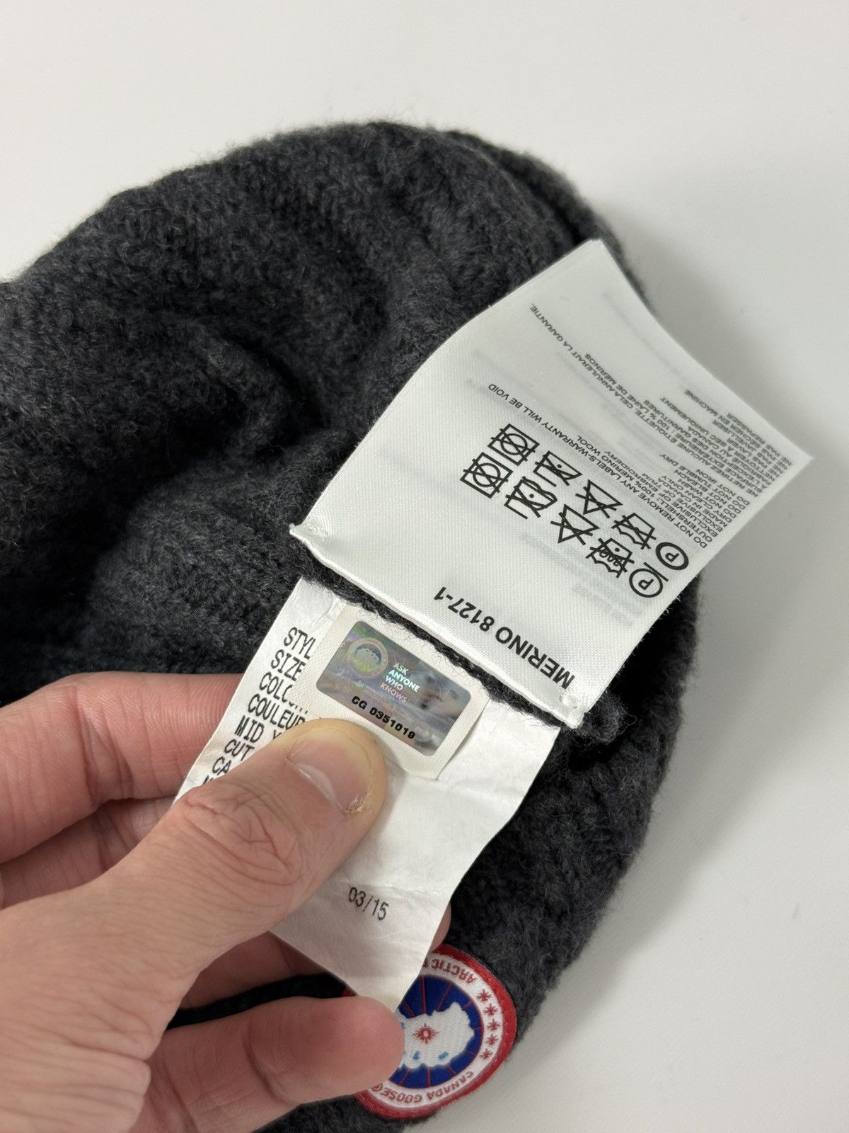 Canada Goose Canada Goose knit beanie hat Size ONE SIZE - 8 Thumbnail