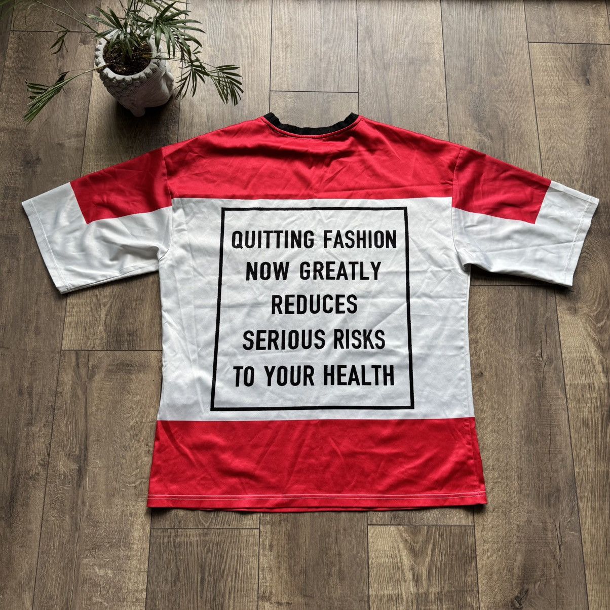 Moschino Moschino Fashion Kills Tee Shirt Jeremy Scott Hype Jersey Size US S / EU 44-46 / 1 - 12 Thumbnail