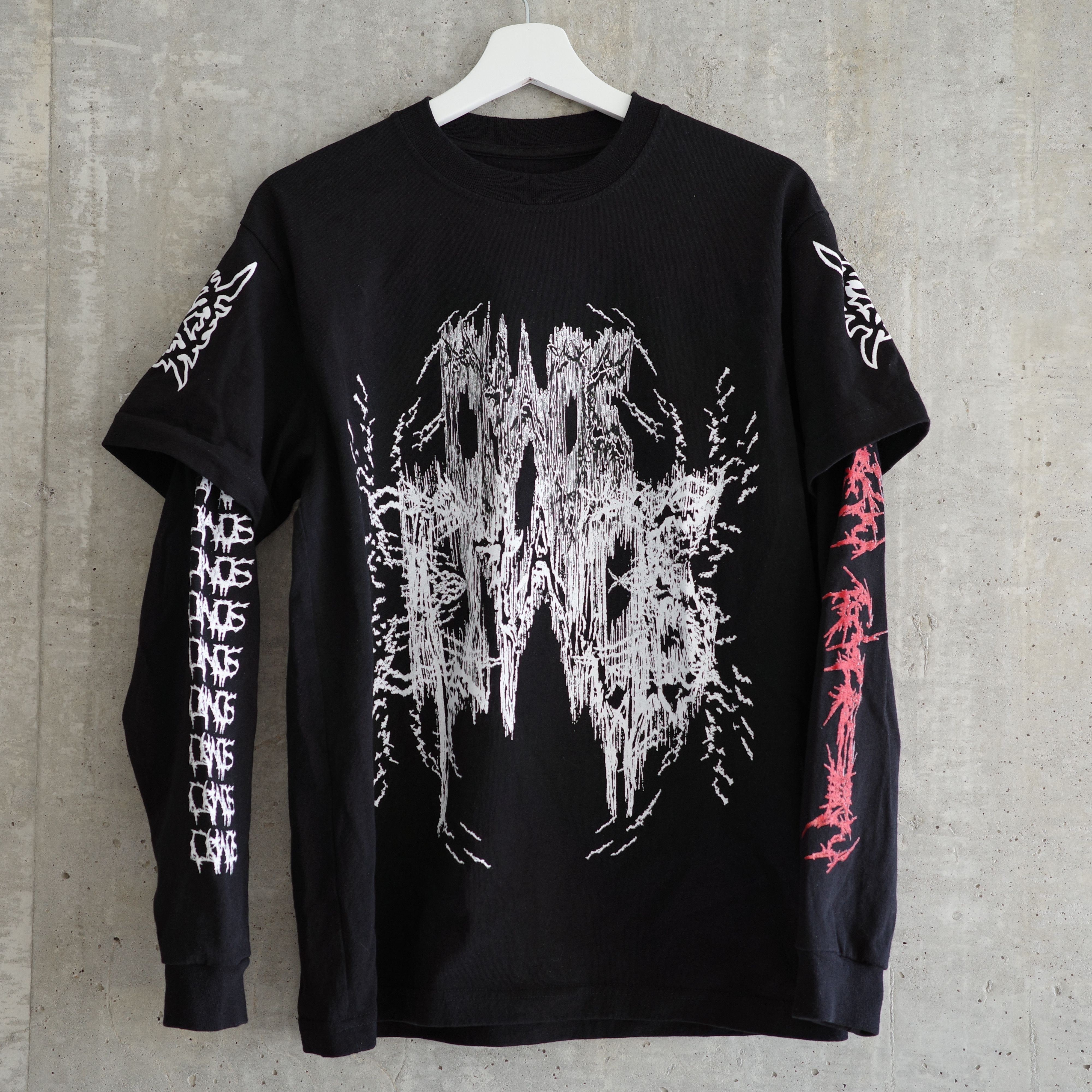 Destroy Lonely Ken Carson AGC Merch Double Chaos Double Long Sleeve Size US M / EU 48-50 / 2 - 1 Thumbnail