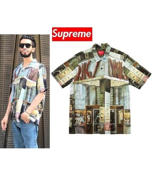 Supreme Supreme Drugs Rayon Shirt Multicolor Medium | Grailed